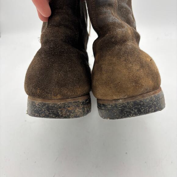 Vintage 1957 Army Contract Military Roughout Boots 11EE Panco Combat Vietnam main image 4